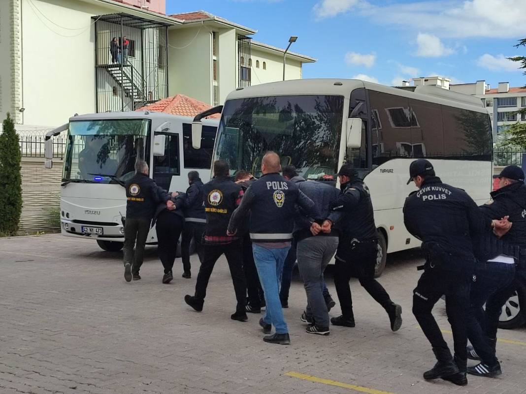 Konya’da farelerin yakalattığı galerici cinayeti zanlıları hakkında ilk karar 15